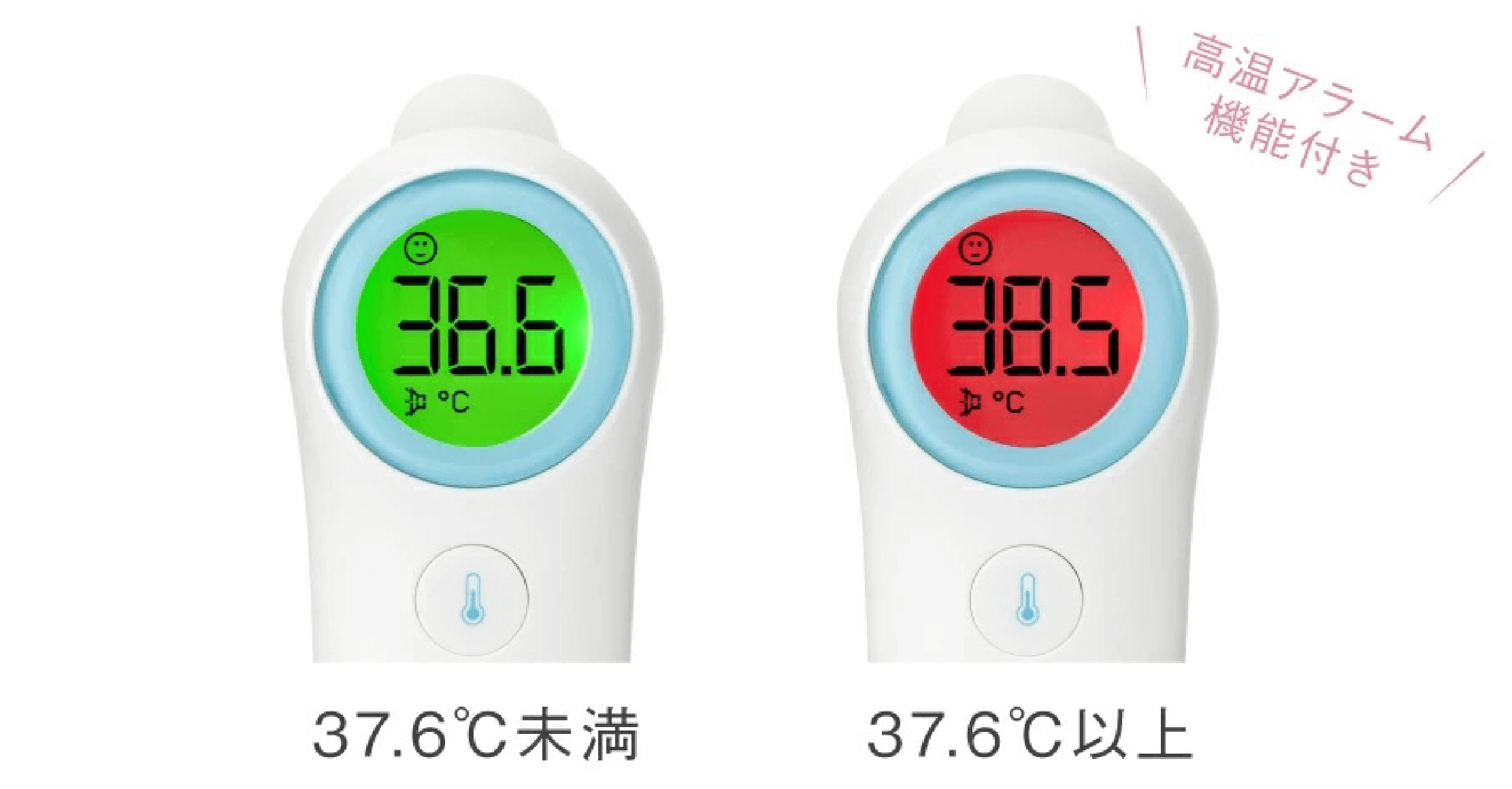 高音アラーム機能付き